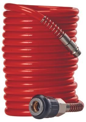 Маркуч за въздух EINHELL 4 м, спирален, накрайници бърза връзка