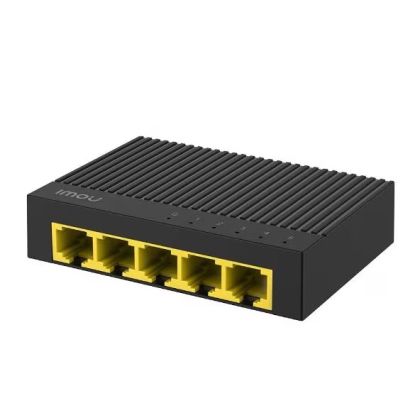Суич IMOU SG105C, 5-port Gigabit Switch, 10/100/1000Mbps