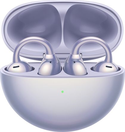 Безжични слушалки HUAWEI FreeClip, Bluetooth 5.3, Purple