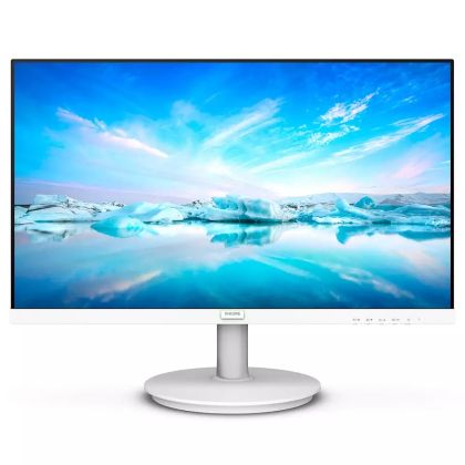 Монитор PHILIPS 271V8AW/00 V Line, 27" IPS, FullHD (1920x1080) 75Hz, 16:9, 4ms, 250cd/m2, 1000:1, Adaptive Sync, Speaker 2x2W, VGA, HDMI, White