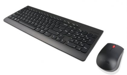 Безжична Клавиатура + Мишка LENOVO 510 (GX30N81776), Wireless, US, Black