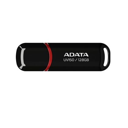 USB памет 128GB ADATA UV150, USB 3.2 Gen 1, Black - AUV150-128G-RBK