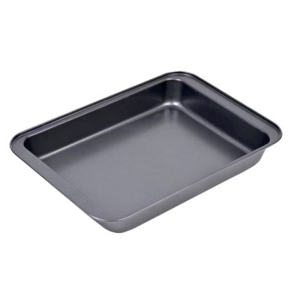 Тава за печене ROSBERG R51222I42, 42 см, Незалепващо покритие, Правоъгълна, Сив