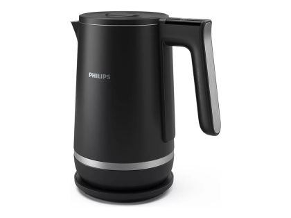 Електрическа кана PHILIPS HD9396/90 Series 7000, 2200W, 1.7l, Двойна стена, Контрол на температурата, LED дисплей, Черен