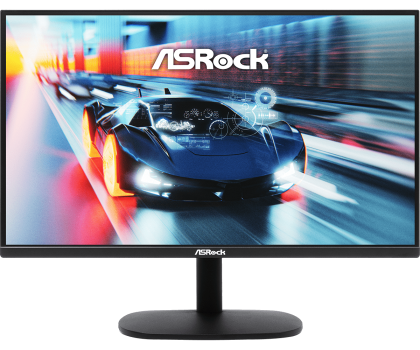 Монитор ASROCK Challenger CL25FF, 24.5" IPS, FullHD (1920x1080) 100Hz, 16:9, 1ms, 300 cd/m², 1300:1, AMD FreeSync, VGA, HDMI, Black