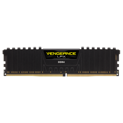 Памет CORSAIR 16GB DDR4 3200MHz Vengeance LPX Black