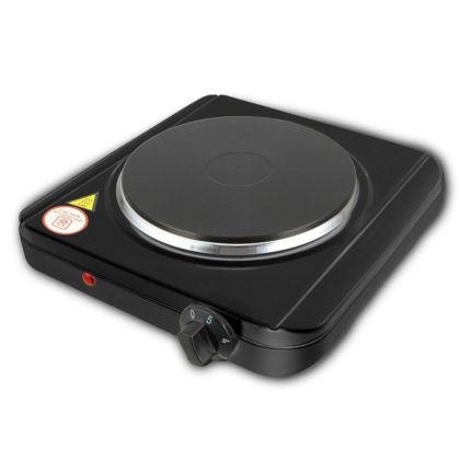 Електрически котлон ROSBERG R51445BR, 1500W, Ръчно управление, Черен