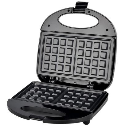 Гофретник ESPERANZA EKT008, 1000W, Незалепващо покритие, Черен