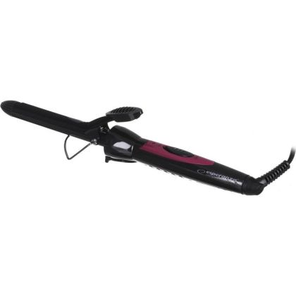 Маша за коса ESPERANZA EBL004, 19 мм, 360 гр кабел, Керамика, Черен/розов