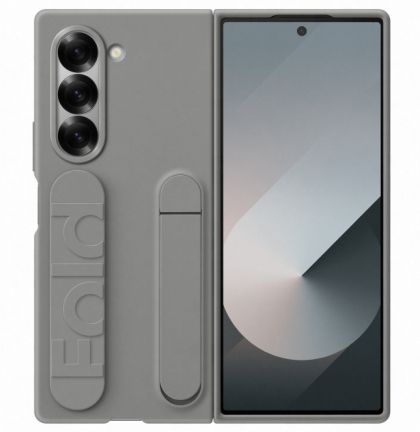 Гръб за SAMSUNG Grey Silicone Case - For Samsung Galaxy Z Fold 6