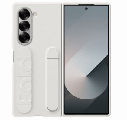 Гръб за SAMSUNG Galaxy Fold6 Silicone Case, White