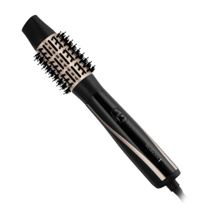 Четка за сушене и стилизиране REMINGTON Blow Dry and Style AS7700, 1200W, Керамично покритие, Cool Shot, 6 приставки, Черен/Бежов