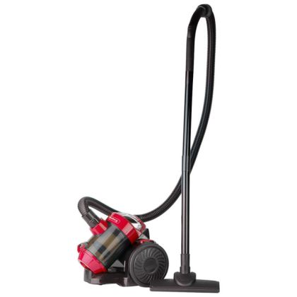 Прахосмукачка без торбичка ROSBERG R51001B, 800W, HEPA, Циклон, 2 литра, Червен/черен