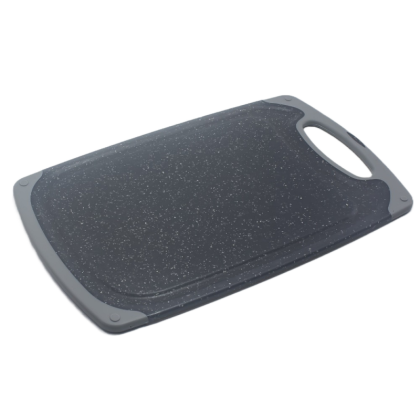 Дъска за рязане VOLTZ V51635BL, Двустранна, 40х24 см, Графитеносив