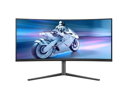 Монитор PHILIPS 34M2C6500/00 Evnia 6000, 34" QD OLED Curved 1800R, WQHD (3440x1440) 175Hz, 21:9, 0.03ms, 1000cd/m2, 1M:1, Adaptive sync, 2xHDMI, DP, USB hub, Black