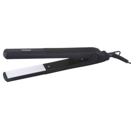 Преса за коса ROSBERG R51101C, 38W, Керамични плочи, Бързо загряване, LED индикатор, Черен