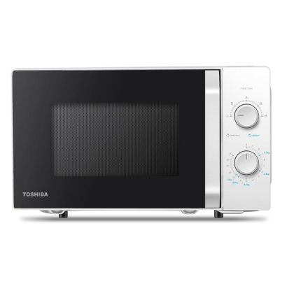 Микровълнова фурна TOSHIBA MW2-MM20P, 800W, 20L, mechanical control, 5 power levels, LED lighting, defrosting, cooking end signal