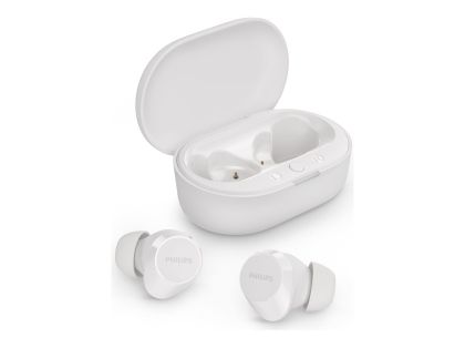 Безжични слушалки PHILIPS TAT1209WT/00, Bluetooth, IPX4, White