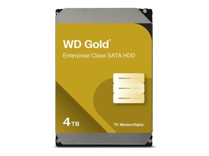 HDD 4TB WD Gold Enterprise Class (WD4004FRYZ), 3.5'' SATA 6Gb/s, 7200rpm, 256MB cache, for Server