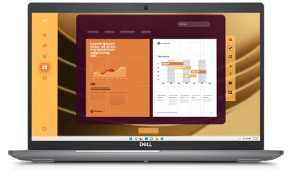 Лаптоп DELL Latitude 5550, 15.6" FullHD (1920x1080) IPS, Intel Core i5-1335U (12MB cache, 3.4GHz up to 4.6GHz, 10 ядра), 8GB DDR5, 512GB SSD M.2, Backlit, Windows 11 Pro, Grey