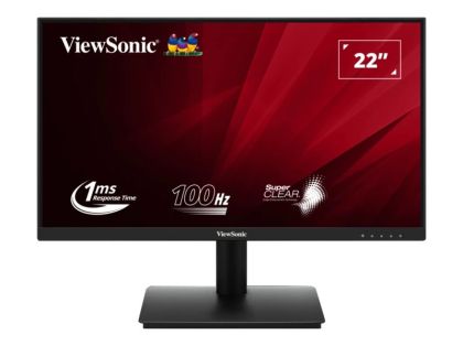 Монитор VIEWSONIC VA220-H, 21.5'' VA, Full HD (1920x1080) 100Hz, 16:9, 1ms, 250 cd/m², 4000:1, VGA, HDMI, Black
