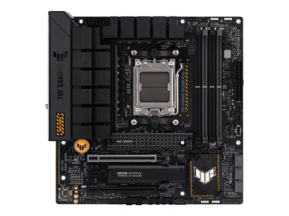 Дънна платка ASUS TUF GAMING B650M-PLUS WIFI (AMD AM5, 4xDDR5, 2xM.2, 2.5Gb LAN, Wi-Fi6, HDMI, DP) Micro ATX