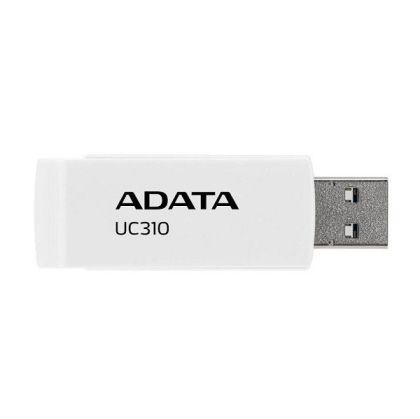 USB памет 128GB ADATA UC310, USB 3.2 Gen1 (USB 5Gbps), White - UC310-128G-RWH