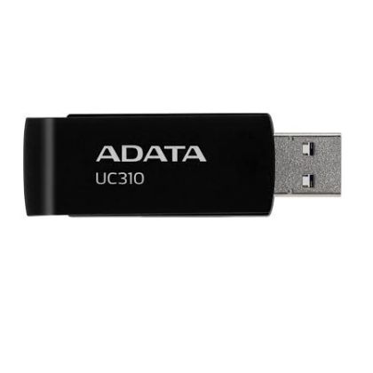 USB памет 128GB ADATA UC310, USB 3.2 Gen1 (USB 5Gbps), Black - UC310-128G-RBK