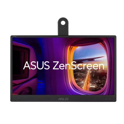 Монитор ASUS ZenScreen MB166CR Portable (90LM07D3-B03170), 15.6" IPS, FullHD (1920x1080) 60Hz, 16:9, 5ms, 250cd/m2, 800:1, USB-C, Black