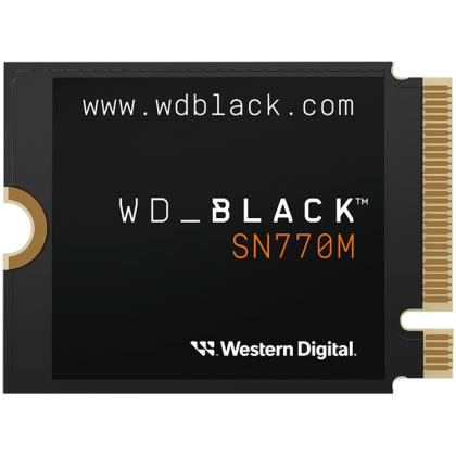 SSD 1TB WD Black SN770M (WDS100T3X0G-00CHY0), M.2 2230 PCIe Gen4 x4 NVMe, TLC NAND