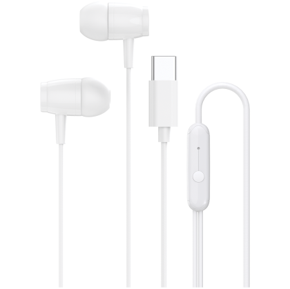 Слушалки CANYON SEP-5 (CNS-CEP5W), Wired, USB Type-C, White