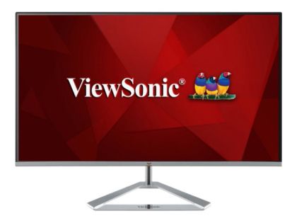 Монитор VIEWSONIC VX2776-SMH, 27'' IPS, FullHD (1920x1080) 100Hz, 16:9, 4ms, 250 cd/m², 1300:1, Speakers 2x2W, VGA, 2xHDMI, Black/Silver 