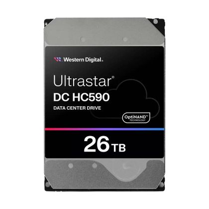 HDD 26TB WD Ultrastar Data Center HC590 (WUH722626ALE6L4), 3.5'', SATA 6Gb/s, SE, 7200rpm
