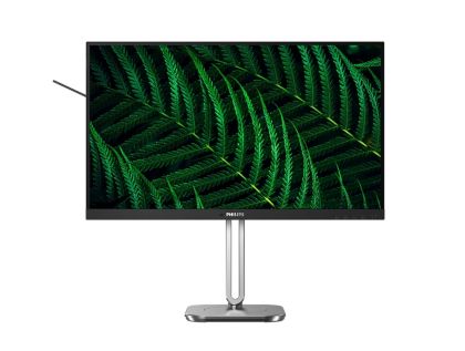 Монитор PHILIPS 27B2G5200/00 5000 Series , 27" IPS, FullHD (1920x1080) 100Hz, 16:9, 4ms, 300cd/m2, 1500:1, Adaptive Sync, Speaker 2x3W, VGA, HDMI, DP, USB hub, Dark Grey