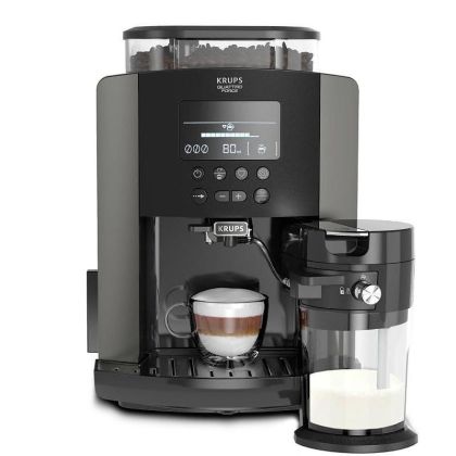 Кафеавтомат KRUPS Arabica Latte EA819E10, 1450W, Капучино система, Black