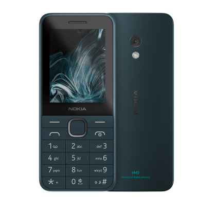 Мобилен телефон NOKIA 225 4G (2025), DualSIM, Dark Blue (без адаптер)