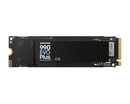 SSD 4TB SAMSUNG 990 EVO Plus (MZ-V9S4T0BW), M.2 2280, PCIe® 4.0 x4 / 5.0 x2 NVMe™ 2.0, V-NAND TLC