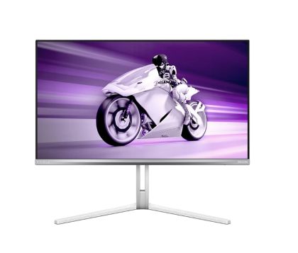Монитор PHILIPS 27M2N8500/00 Evnia 8000, 26.5" QD-OLED, QHD (2560x1440) 360Hz, 16:9, 0.03ms, 1000cd/m2, 1.5M:1, AMD FreeSync™ Premium Pro, Speaker 2x5W, 2xHDMI, DP, USB hub, White