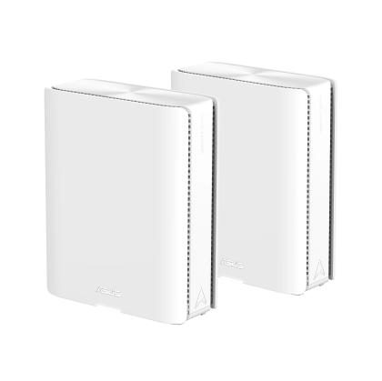 WiFi система ASUS ZenWiFi BQ16  (W-2-PK), BE25000 Quad Band WiFi 7 (802.11be) Mesh Router, White - 90IG08K0-MO3N2V