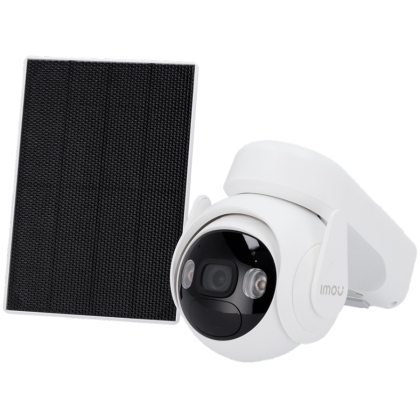 Охранителна камера Imou Cell PT Solar KIT, Smart full color night vision PT 360 camera 3MP, 1/2.8 progressive CMOS, H.265, 15fps, 3.6mm lens, FOV 88, IR up to 20m, 8x digital zoom, micro SD up to 256GB, Built-in Mic and Speaker, spotlight, PIR detection, 