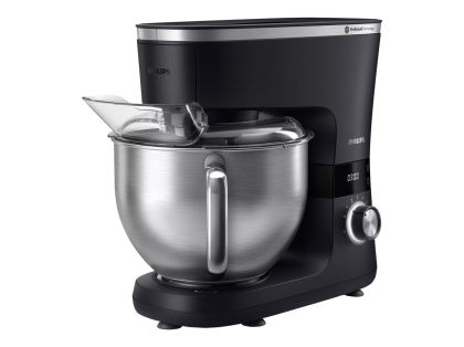 Миксер PHILIPS HR7962/01 Series 7000, 1000W, 5,5л. купа, 8 скорости, Куки за тесто, телена бъркалка и бъркалка