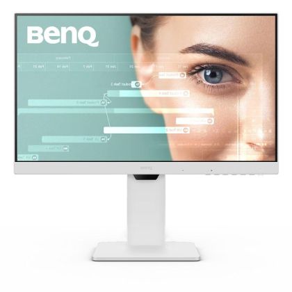 Монитор BENQ GW2486TC (9H.LMLLB.QBE), 23.8” IPS, FullHD (1920x1080) 100Hz, 16:9, 5ms, 250cd/m2, 1300:1, Speaker 2x2W, HDMI, DP, USB-C, 2xUSB 3.2, White