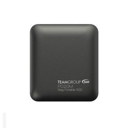Външно SSD 1TB TEAMGROUP PD20M Mag, USB Type-C, Titanium Gray - TPSEG2001T0C108
