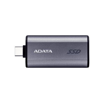 Външно SSD 1TB ADATA SC750, USB Type-C, to 1000 MB/s, Grey - SC750-1000G-CCBK