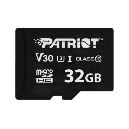 MicroSD памет 32GB PATRIOT VX Series microSDHC, Class 10 UHS-I U3 V30