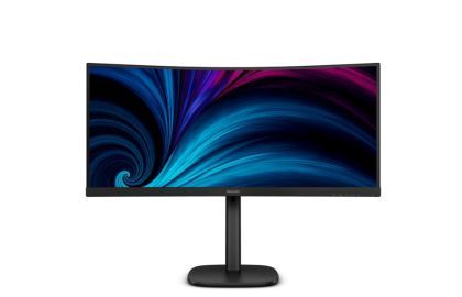 Монитор PHILIPS 34B2U3600C/00 3000 series, 34" VA Curved 1500R, WQHD (3440x1440) 120Hz, 21:9, 4ms, 300cd/m2, 3500:1, Adaptive Sync, Speaker 2x5W, HDMI, DP, USB-C, RJ-45, USB hub, Black