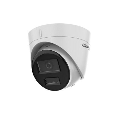 Камера HikVision 2 MP Smart Hybrid Light Fixed Turret Network Camera, 2.8 mm, F1.6, IR,White Light up to 30m, H.265+, IP67, built-in microphone, built-in memory card slot (up to 512GB), 12Vdc/PoE 6.5W