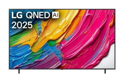 Телевизор 86" LG 86QNED80A3A, 4K QNED HDR Smart TV, webOS 25, 60Hz, WiFi 5, Black
