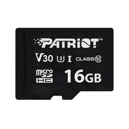 MicroSD памет 16GB PATRIOT VX Series microSDHC, Class 10 UHS-I U3 V30