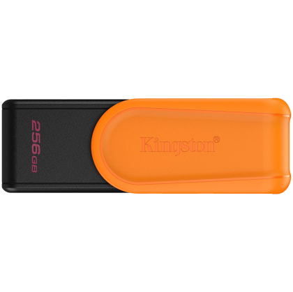 USB памет 256GB KINGSTON DataTraveler Exodia S,  USB 3.2 Gen 1, Black/Orange